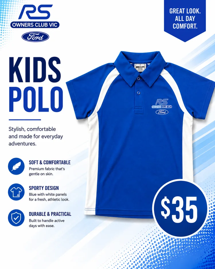Polo Shirt (Kids) — $35