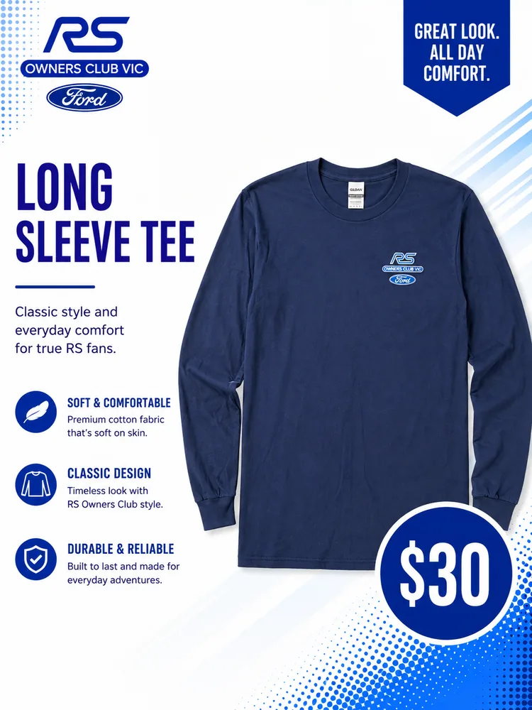 T-Shirt (Long Sleeve) — $30