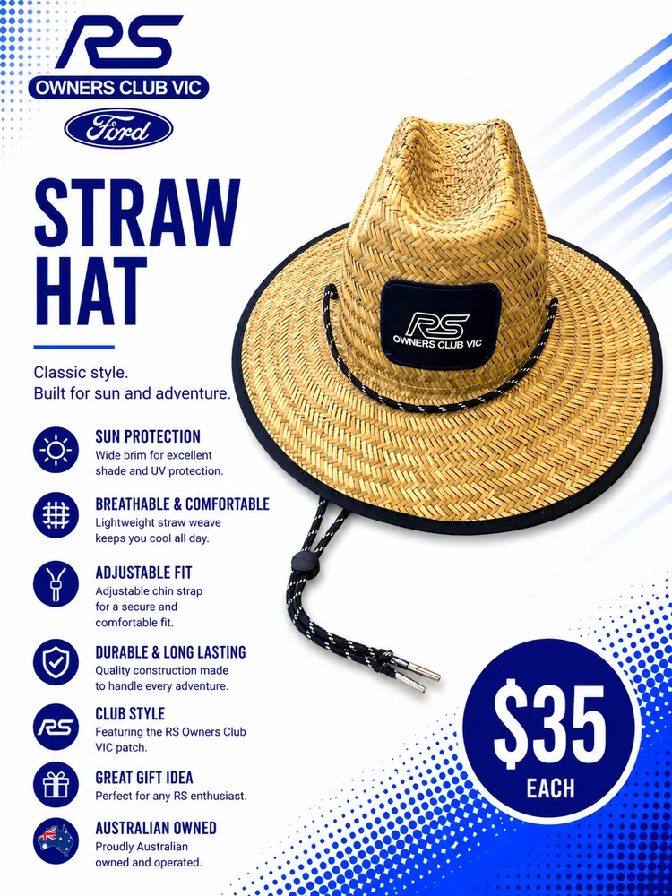 Straw Hat — $35