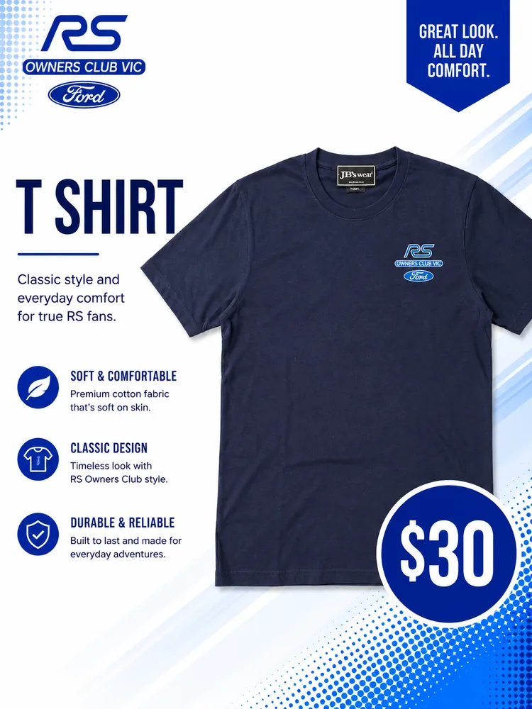 T-Shirt (Short Sleeve) — $30